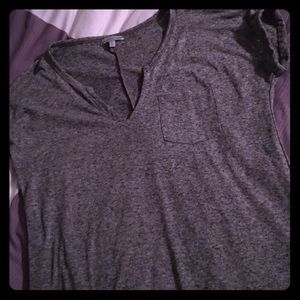 Charlotte Russe gray top